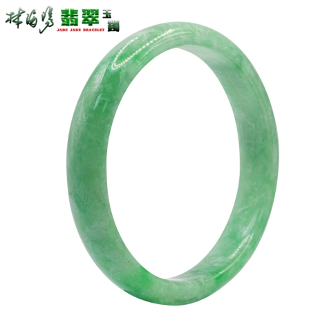 滿綠翡翠玉鐲(A貨緬甸玉)A16