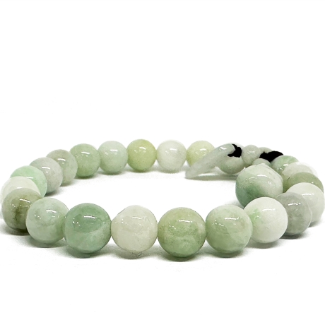 一夜致富福氣滿滿緬甸玉手鍊