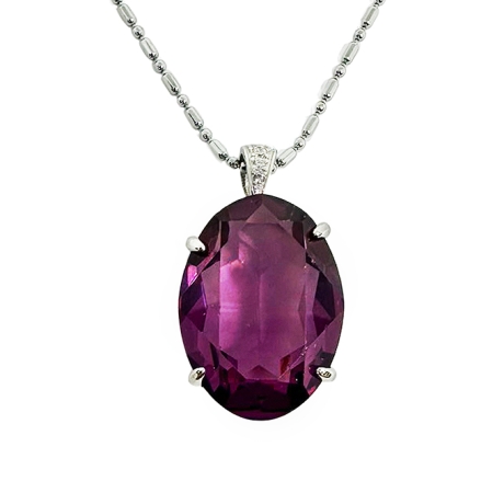 招十方財旺貴人紫黃晶項鍊(含鍊子)