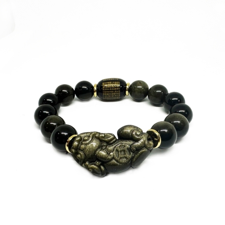 超強吸金金曜貔貅心經手鍊