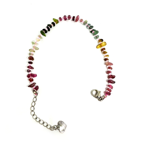 多彩星願碧璽手鍊