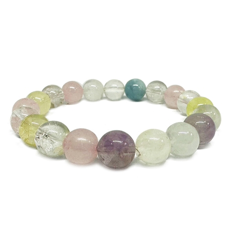 最強能量五行水晶手鍊