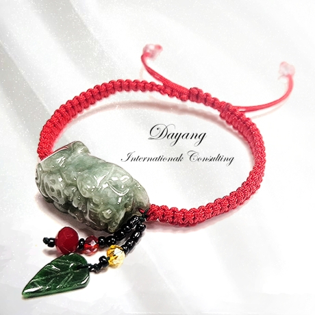 翡翠貔貅紅線手鍊