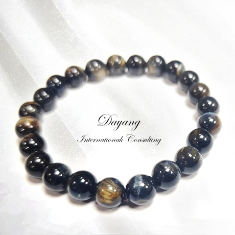 提升事業運藍虎眼手鍊