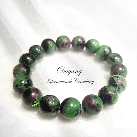 人緣財源廣進紅綠寶手鍊