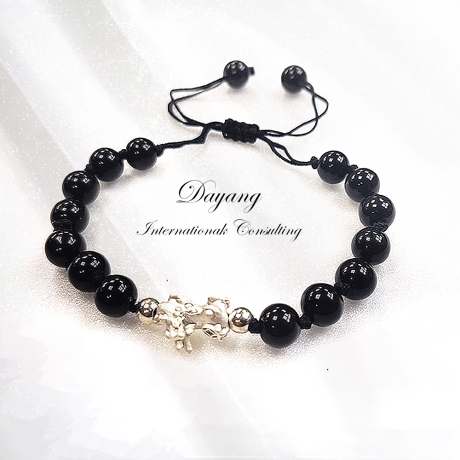 黑曜貔貅轉運手鍊